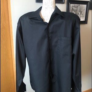 Men’s Black Dress Shirt